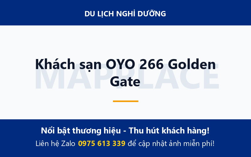 Khách sạn OYO 266 Golden Gate