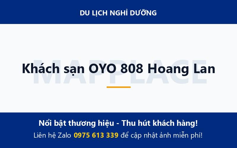 Khách sạn OYO 808 Hoang Lan