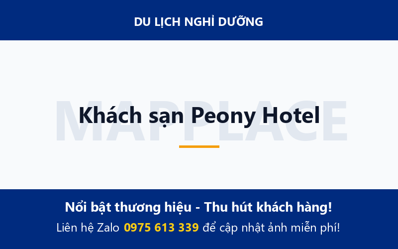 Khách sạn Peony Hotel