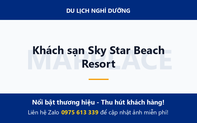 Khách sạn Sky Star Beach Resort