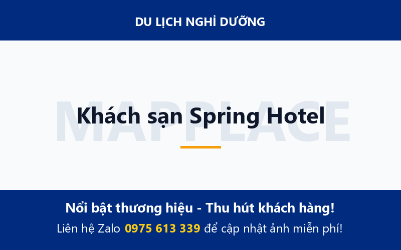 Khách sạn Spring Hotel