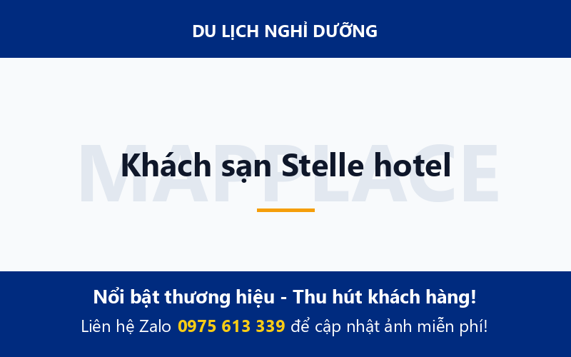 Khách sạn Stelle hotel