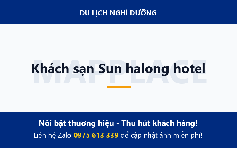 Khách sạn Sun halong hotel