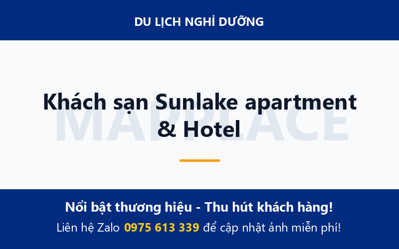 Khách sạn Sunlake apartment & Hotel