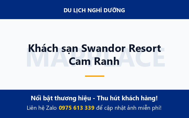 Khách sạn Swandor Resort Cam Ranh