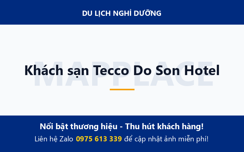 Khách sạn Tecco Do Son Hotel