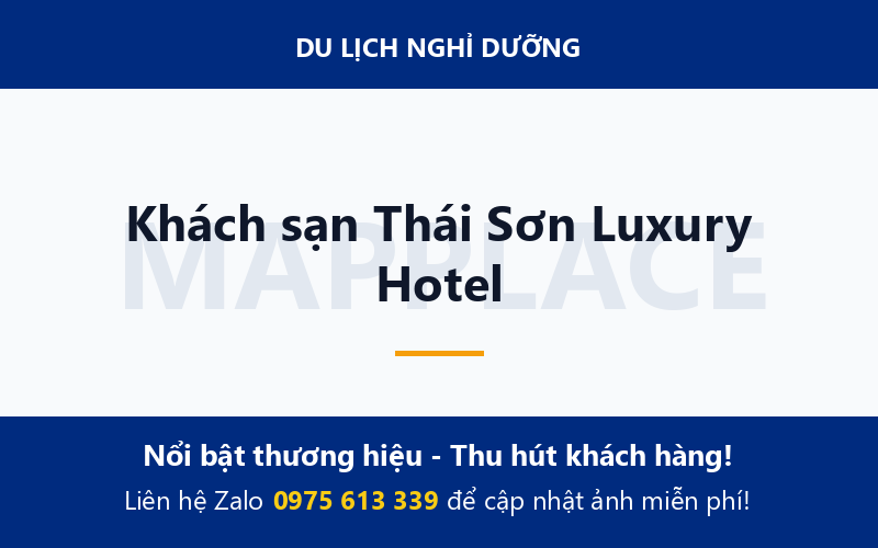 Khách sạn Thái Sơn Luxury Hotel