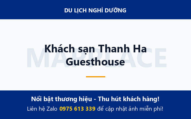 Khách sạn Thanh Ha Guesthouse