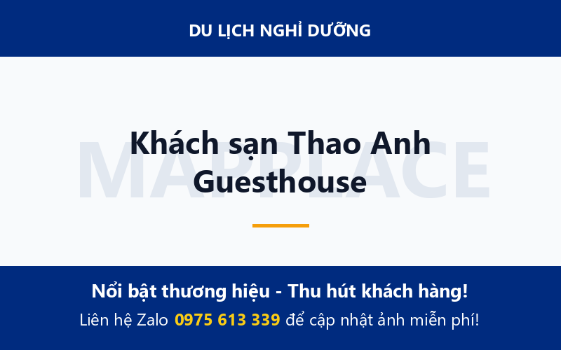 Khách sạn Thao Anh Guesthouse