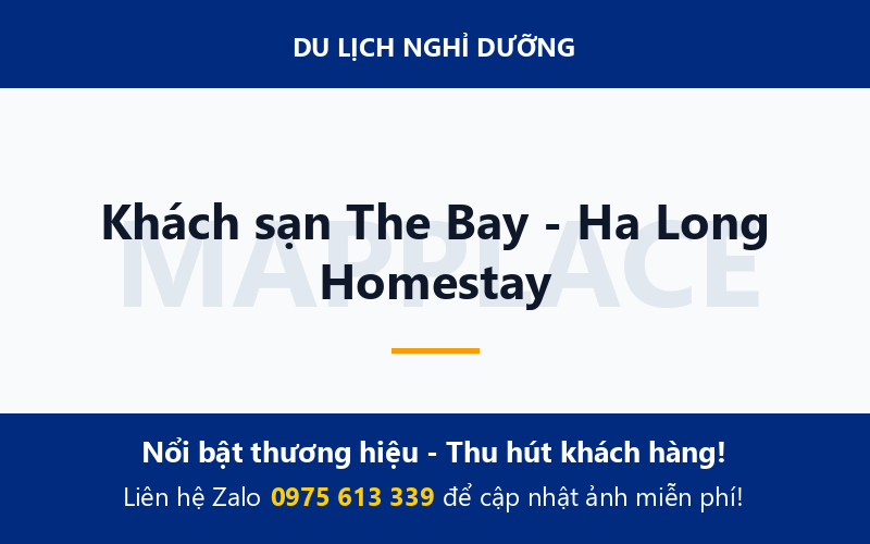 Khách sạn The Bay - Ha Long Homestay