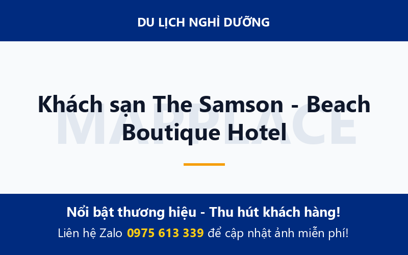 Khách sạn The Samson - Beach Boutique Hotel