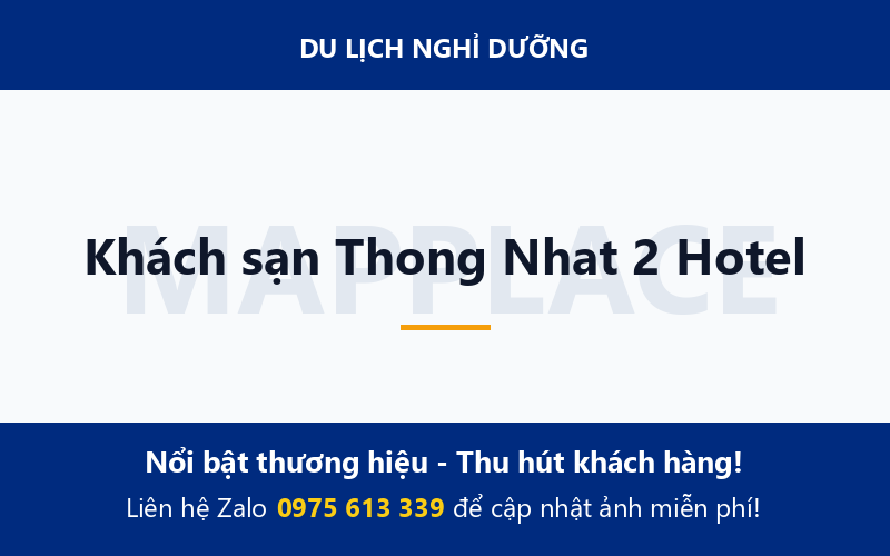 Khách sạn Thong Nhat 2 Hotel