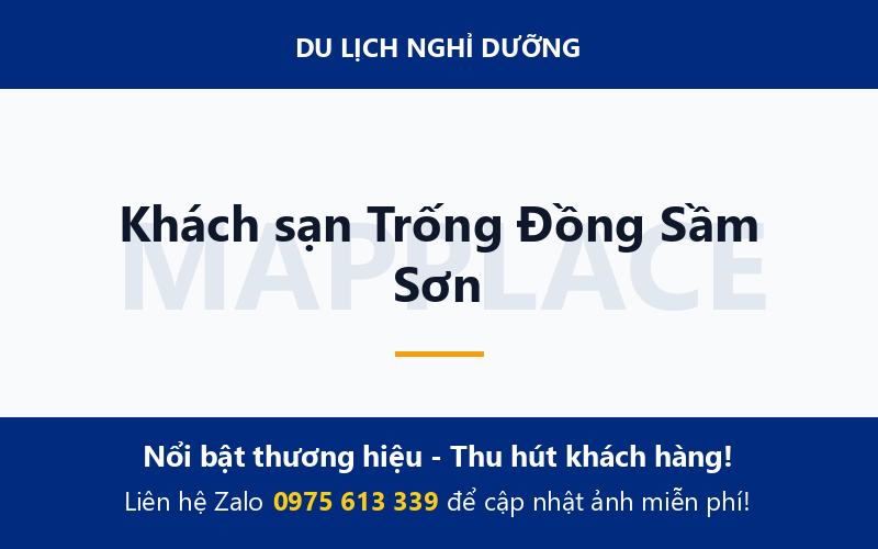 Khách sạn Trống Đồng Sầm Sơn