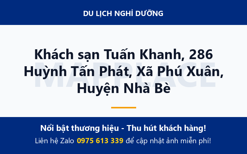 Khách sạn Tuấn Khanh, 286 Huỳnh Tấn Phát, Xã Phú Xuân, Huyện Nhà Bè