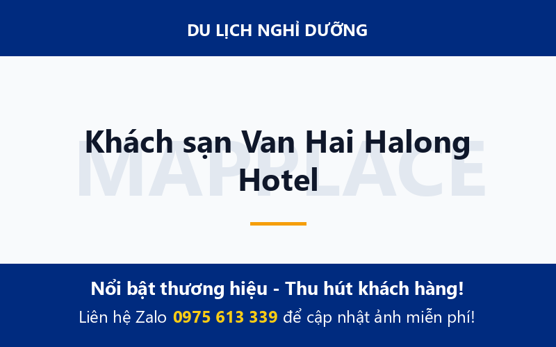 Khách sạn Van Hai Halong Hotel