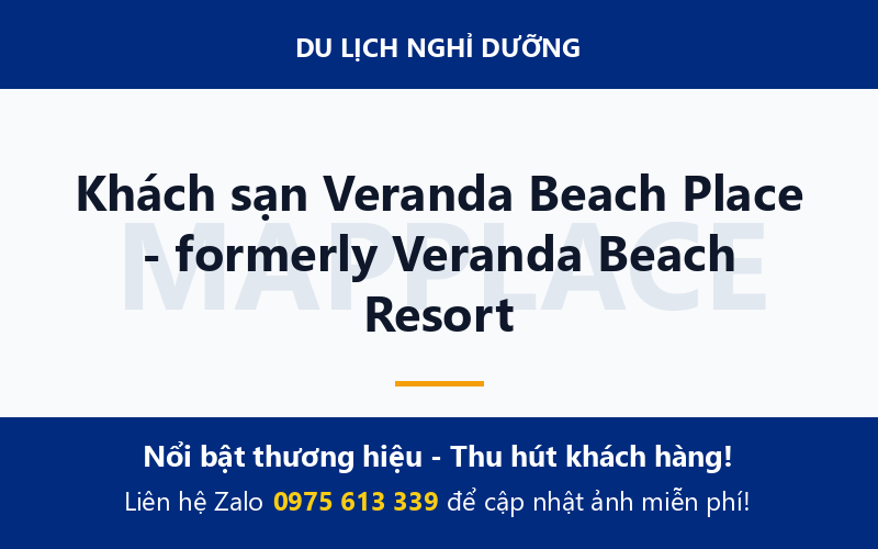 Khách sạn Veranda Beach Place - formerly Veranda Beach Resort