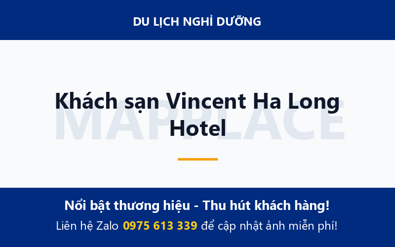 Khách sạn Vincent Ha Long Hotel