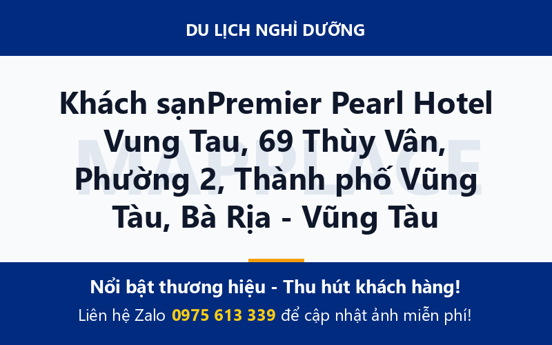Khách sạnPremier Pearl Hotel Vung Tau, 69 Thùy Vân, Phường 2, Thành phố Vũng Tàu, Bà Rịa - Vũng Tàu