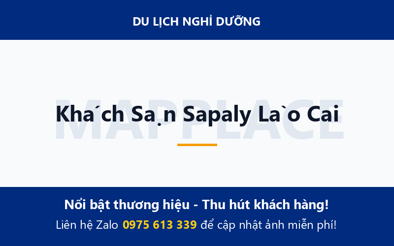 Khách Sạn Sapaly Lào Cai