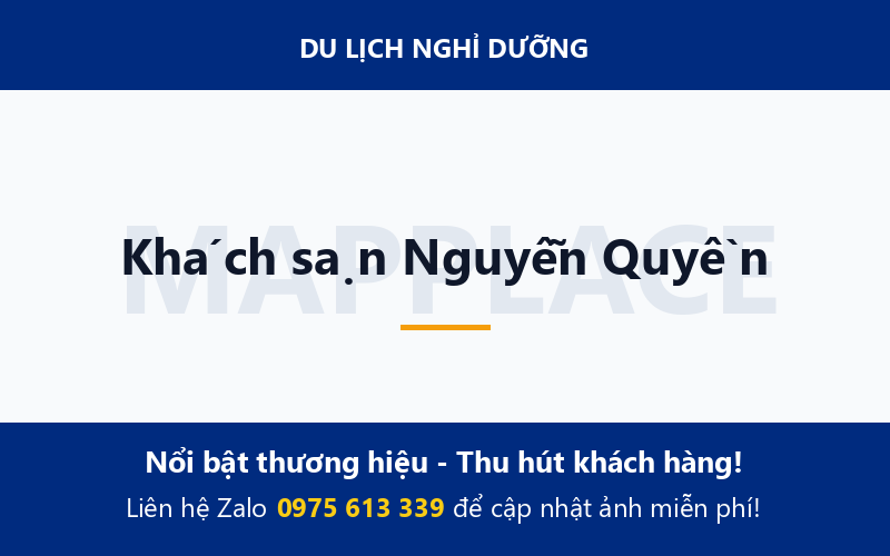 Khách sạn Nguyễn Quyền