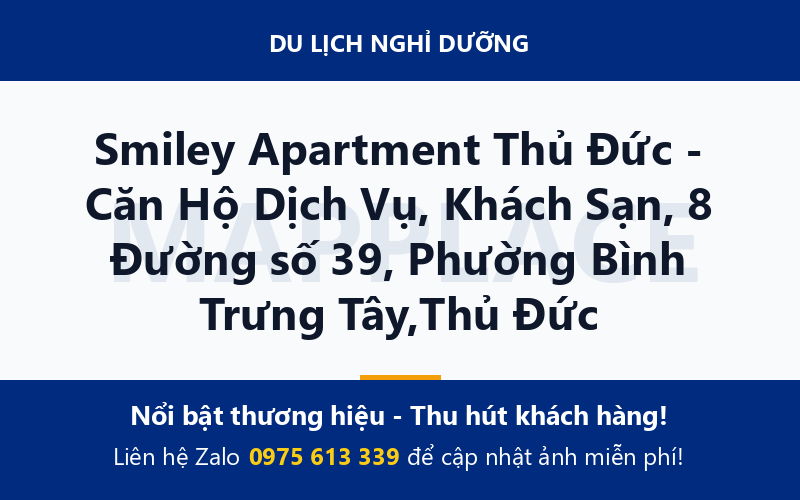 Smiley Apartment Thủ Đức - Căn Hộ Dịch Vụ, Khách Sạn, 8 Đường số 39, Phường Bình Trưng Tây,Thủ Đức