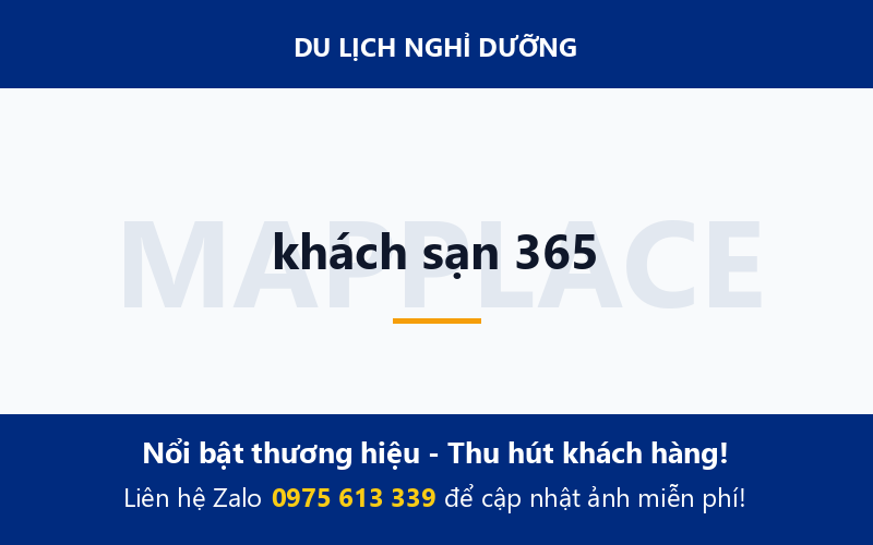 khách sạn 365