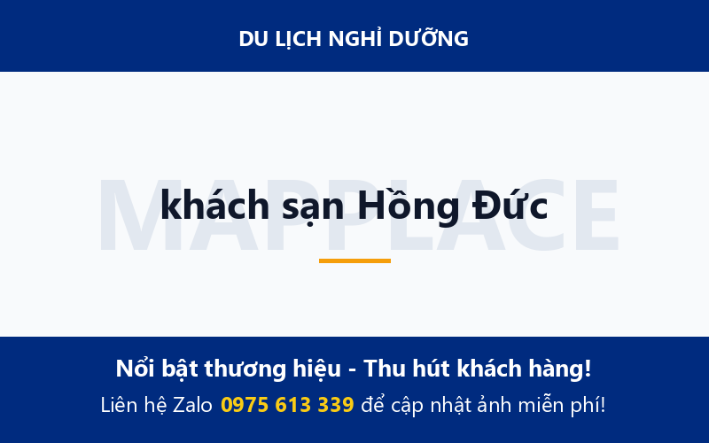 khách sạn Hồng Đức