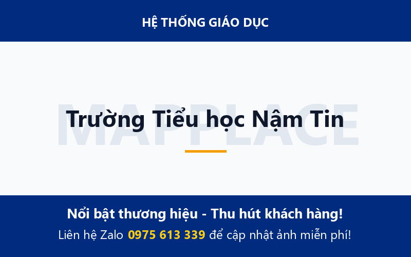 Trường Tiểu học Nậm Tin
