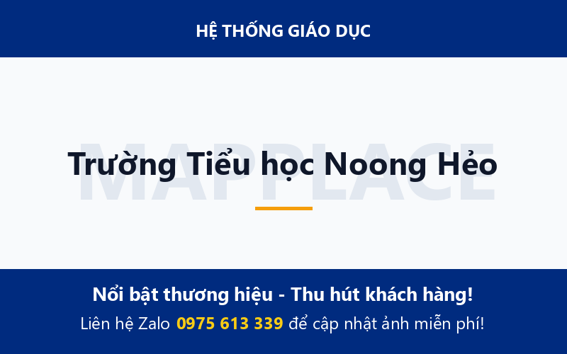 Trường Tiểu học Noong Hẻo
