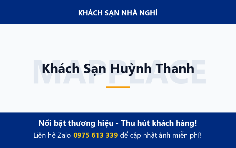 Khách Sạn Huỳnh Thanh