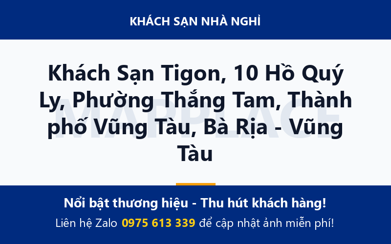 Khách Sạn Tigon, 10 Hồ Quý Ly, Phường Thắng Tam, Thành phố Vũng Tàu, Bà Rịa - Vũng Tàu