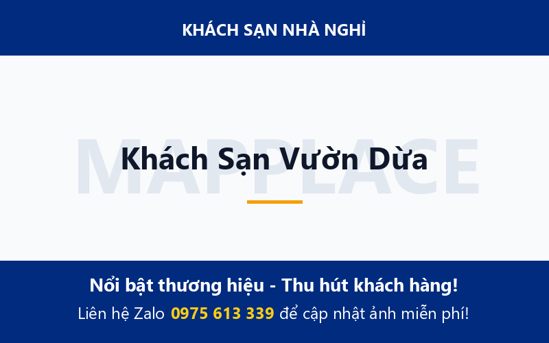 Khách Sạn Vườn Dừa