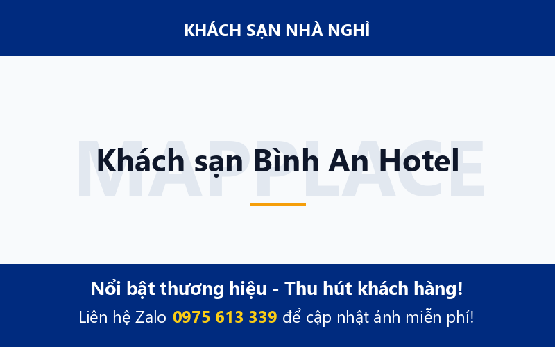 Khách sạn Bình An Hotel