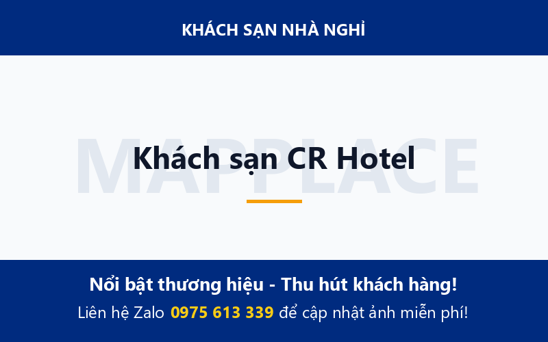 Khách sạn CR Hotel