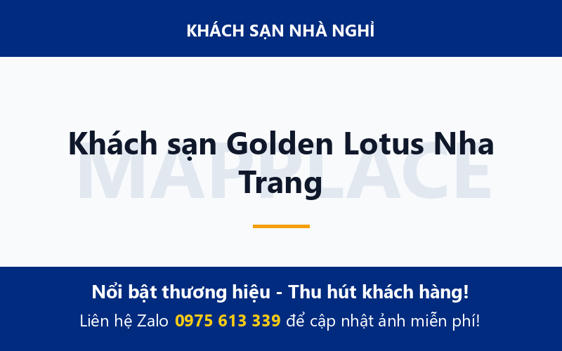Khách sạn Golden Lotus Nha Trang