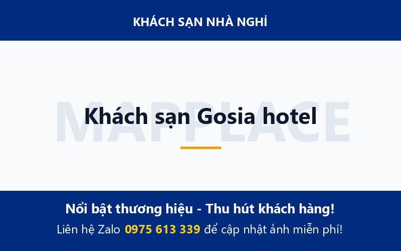 Khách sạn Gosia hotel
