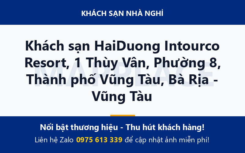 Khách sạn HaiDuong Intourco Resort, 1 Thùy Vân, Phường 8, Thành phố Vũng Tàu, Bà Rịa - Vũng Tàu