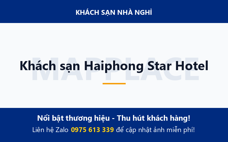 Khách sạn Haiphong Star Hotel