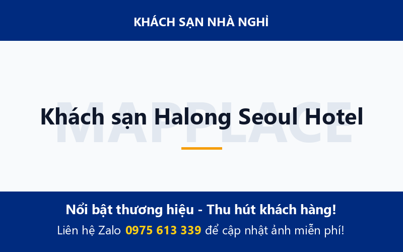 Khách sạn Halong Seoul Hotel