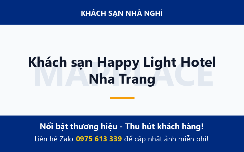 Khách sạn Happy Light Hotel Nha Trang