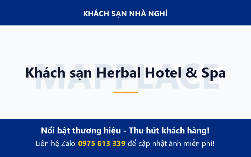 Khách sạn Herbal Hotel & Spa
