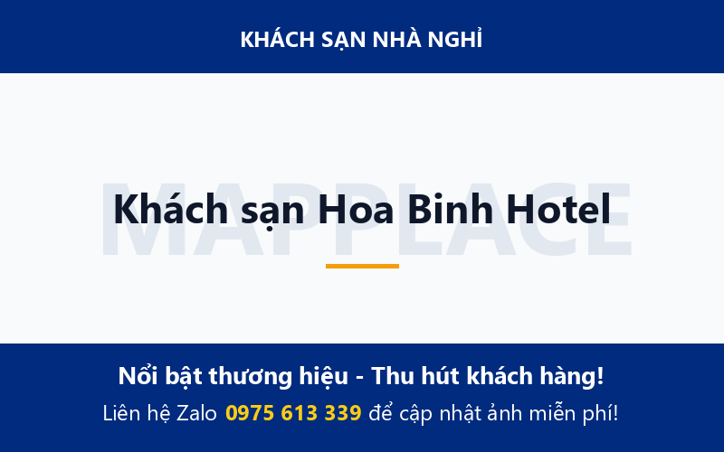 Khách sạn Hoa Binh Hotel