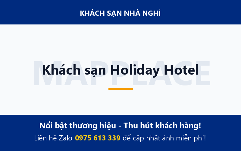 Khách sạn Holiday Hotel