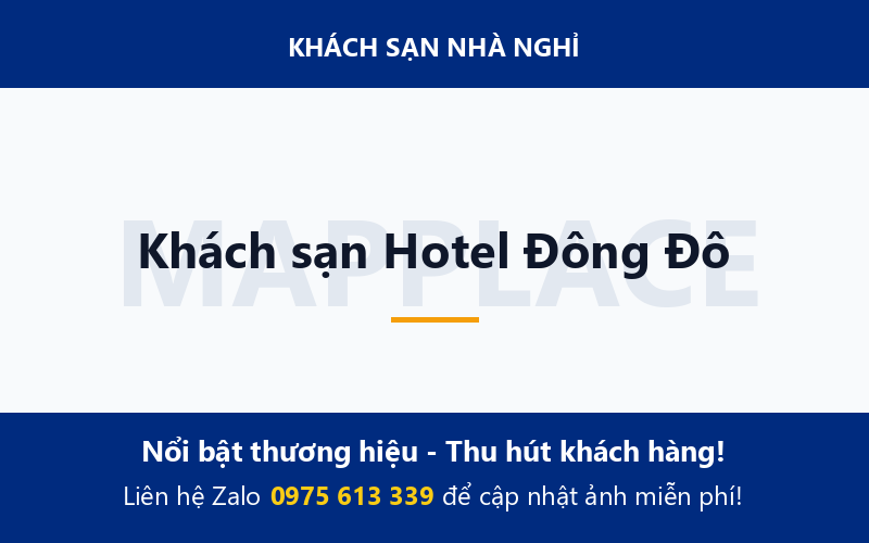 Khách sạn Hotel Đông Đô