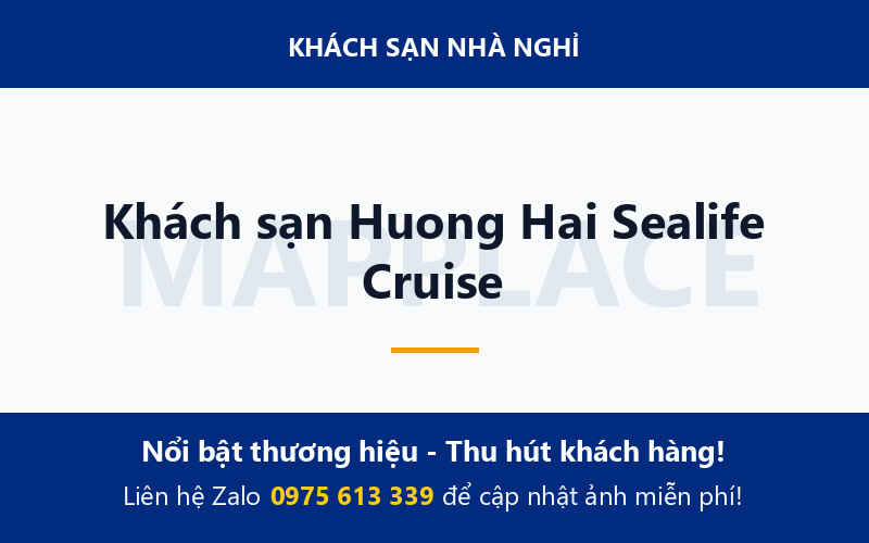 Khách sạn Huong Hai Sealife Cruise