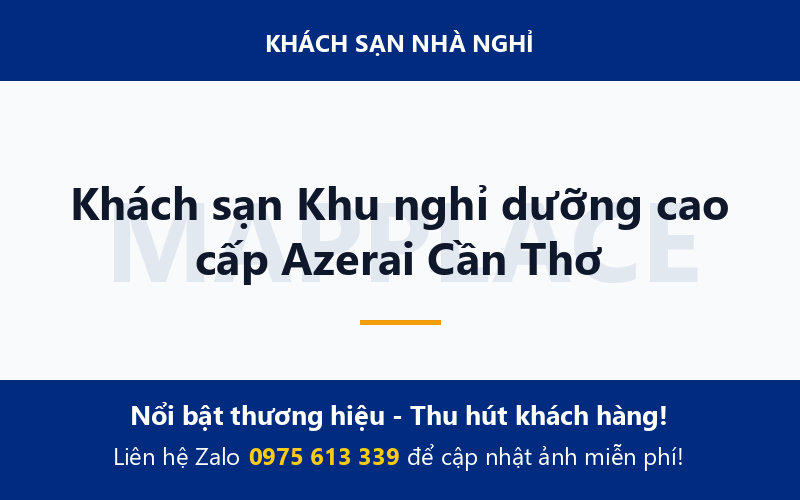 Khách sạn Khu nghỉ dưỡng cao cấp Azerai Cần Thơ