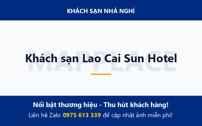 Khách sạn Lao Cai Sun Hotel