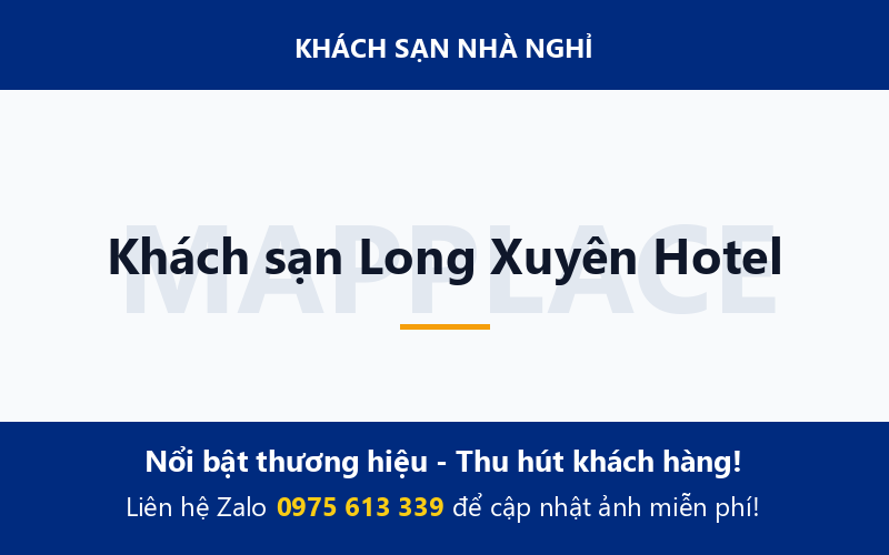 Khách sạn Long Xuyên Hotel