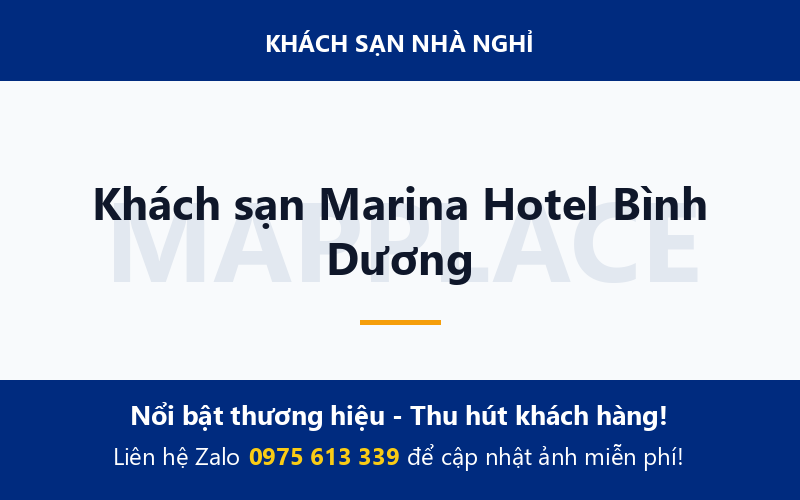 Khách sạn Marina Hotel Bình Dương