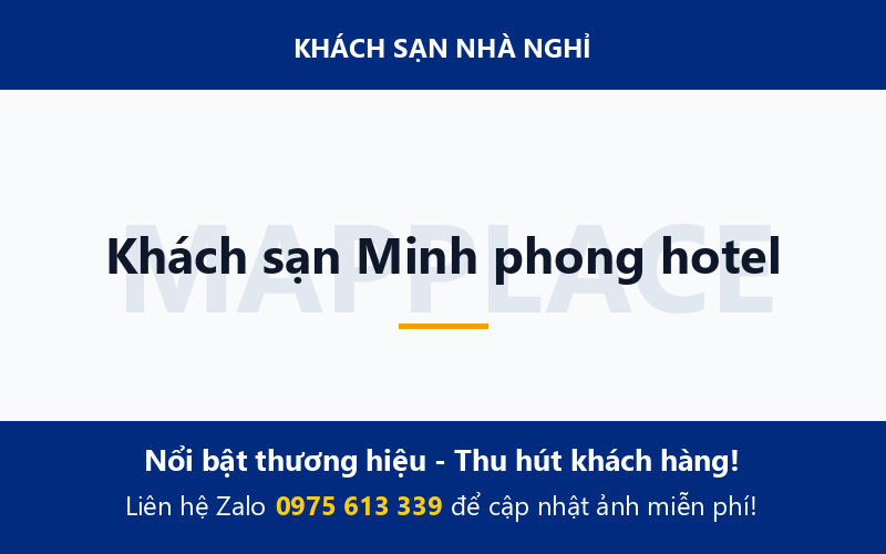 Khách sạn Minh phong hotel